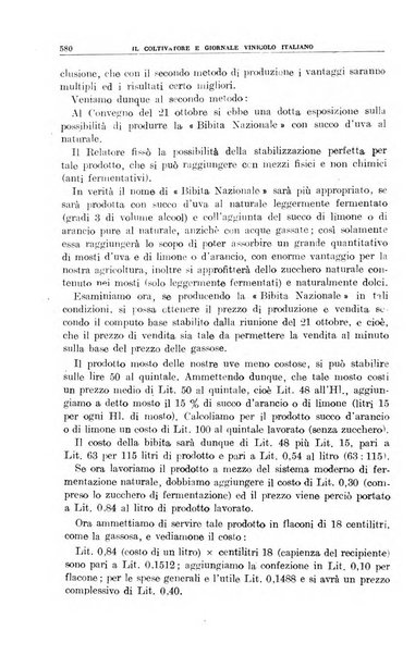 Il coltivatore e giornale vinicolo italiano