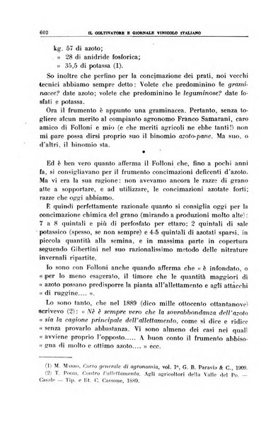 Il coltivatore e giornale vinicolo italiano