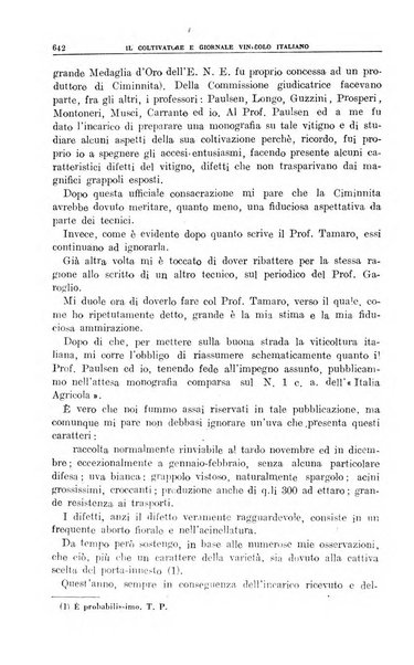 Il coltivatore e giornale vinicolo italiano