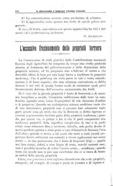 Il coltivatore e giornale vinicolo italiano