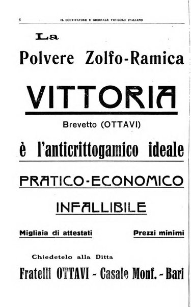 Il coltivatore e giornale vinicolo italiano