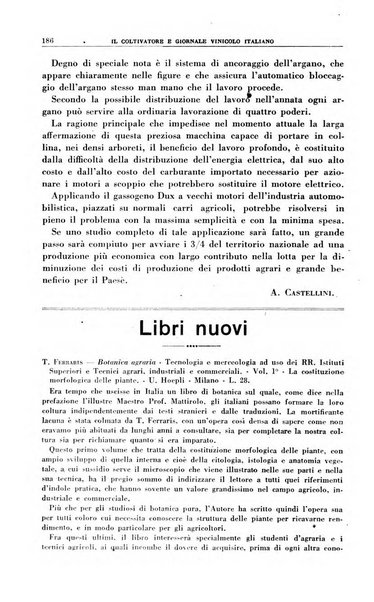 Il coltivatore e giornale vinicolo italiano