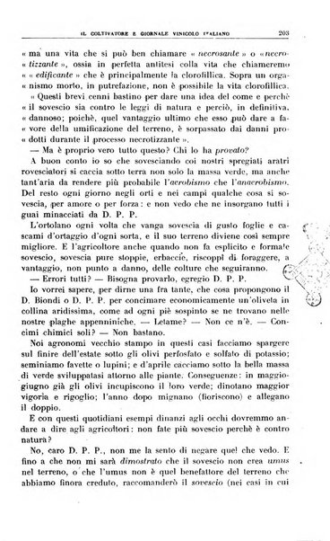 Il coltivatore e giornale vinicolo italiano