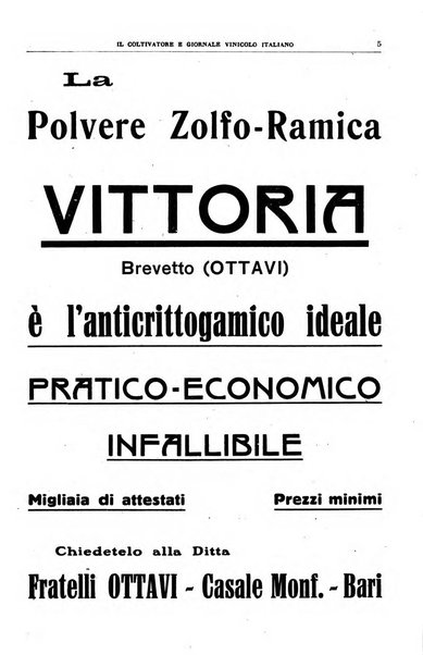 Il coltivatore e giornale vinicolo italiano