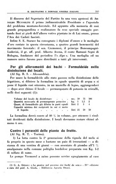 Il coltivatore e giornale vinicolo italiano