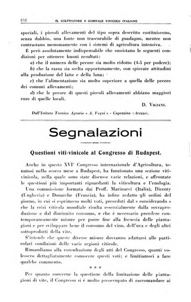 Il coltivatore e giornale vinicolo italiano