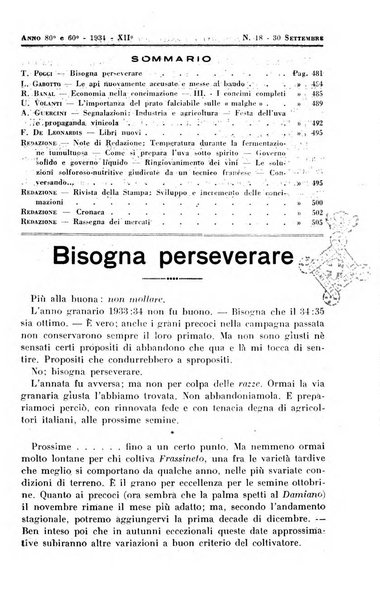 Il coltivatore e giornale vinicolo italiano