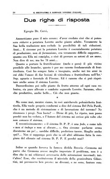 Il coltivatore e giornale vinicolo italiano