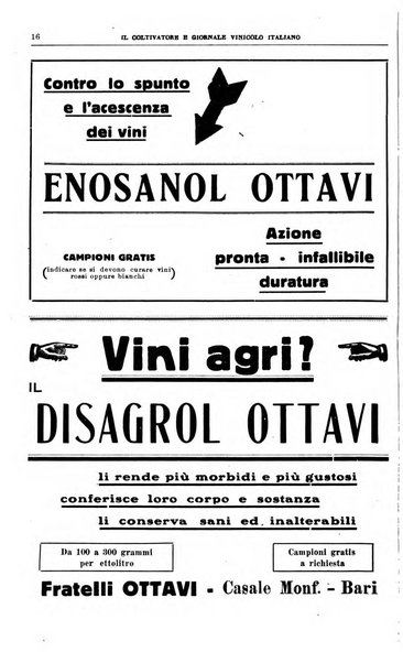 Il coltivatore e giornale vinicolo italiano