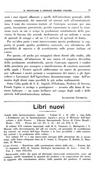 Il coltivatore e giornale vinicolo italiano