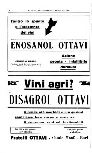 Il coltivatore e giornale vinicolo italiano