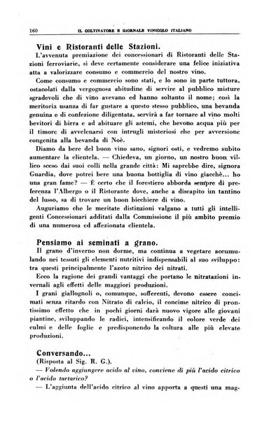 Il coltivatore e giornale vinicolo italiano