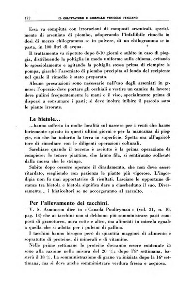 Il coltivatore e giornale vinicolo italiano