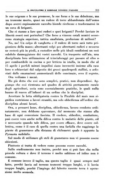 Il coltivatore e giornale vinicolo italiano