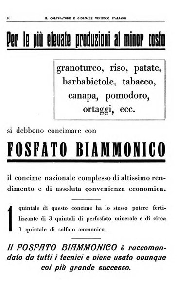 Il coltivatore e giornale vinicolo italiano