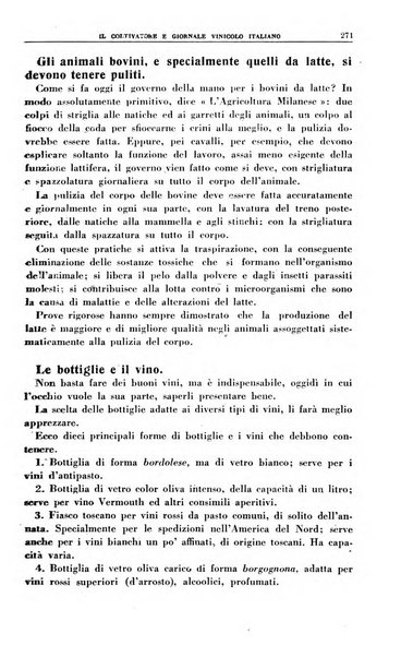 Il coltivatore e giornale vinicolo italiano