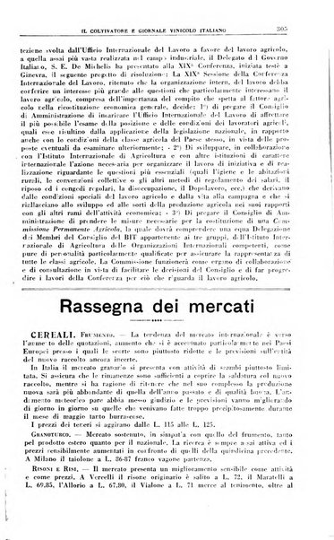 Il coltivatore e giornale vinicolo italiano