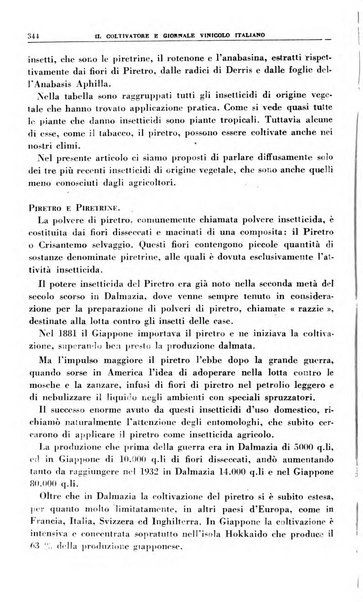 Il coltivatore e giornale vinicolo italiano