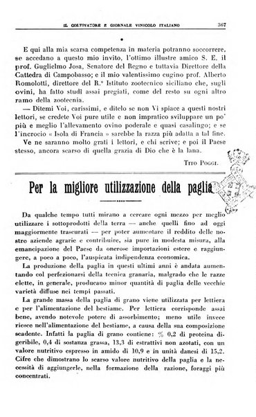 Il coltivatore e giornale vinicolo italiano