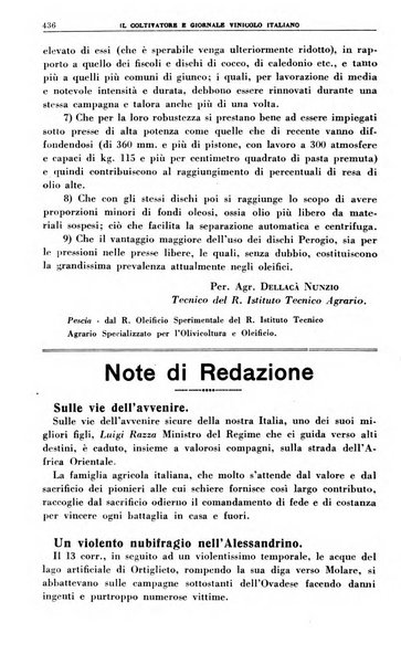 Il coltivatore e giornale vinicolo italiano