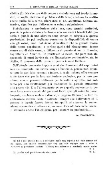 Il coltivatore e giornale vinicolo italiano