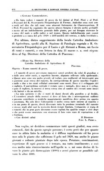 Il coltivatore e giornale vinicolo italiano