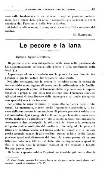 Il coltivatore e giornale vinicolo italiano