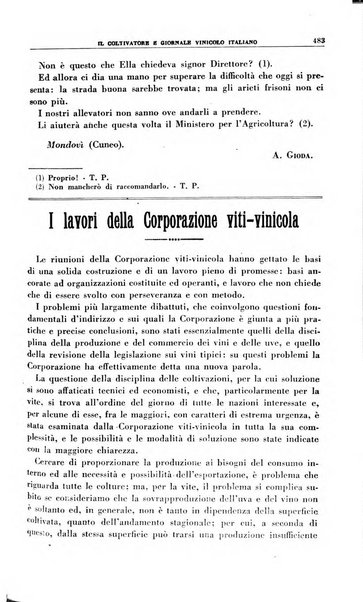 Il coltivatore e giornale vinicolo italiano