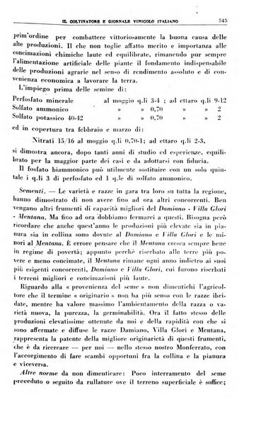 Il coltivatore e giornale vinicolo italiano