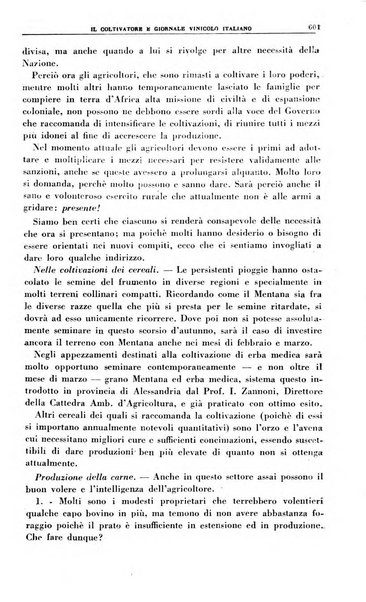 Il coltivatore e giornale vinicolo italiano