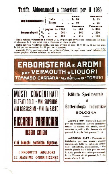 Il coltivatore e giornale vinicolo italiano