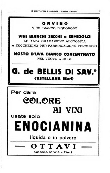 Il coltivatore e giornale vinicolo italiano