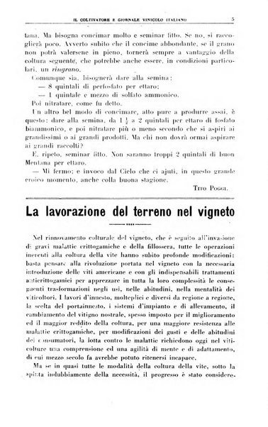 Il coltivatore e giornale vinicolo italiano