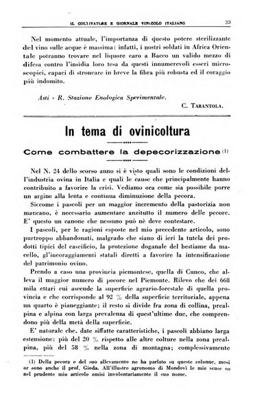 Il coltivatore e giornale vinicolo italiano