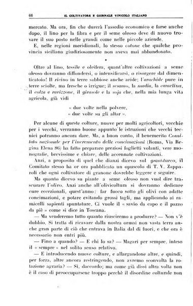 Il coltivatore e giornale vinicolo italiano