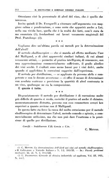 Il coltivatore e giornale vinicolo italiano