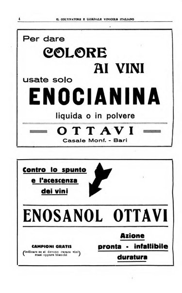 Il coltivatore e giornale vinicolo italiano