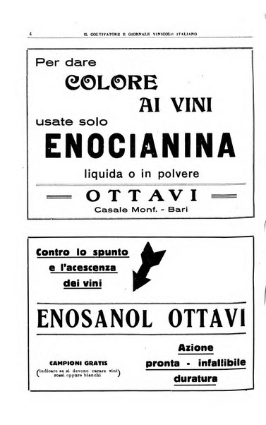 Il coltivatore e giornale vinicolo italiano