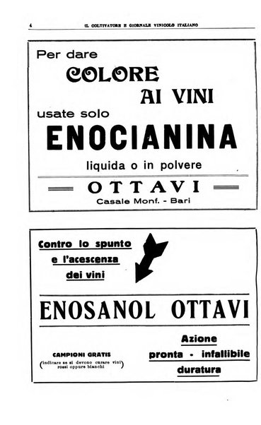 Il coltivatore e giornale vinicolo italiano