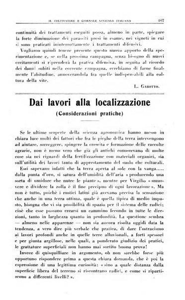 Il coltivatore e giornale vinicolo italiano