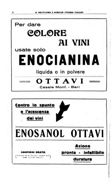 Il coltivatore e giornale vinicolo italiano