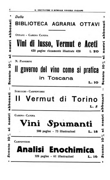 Il coltivatore e giornale vinicolo italiano