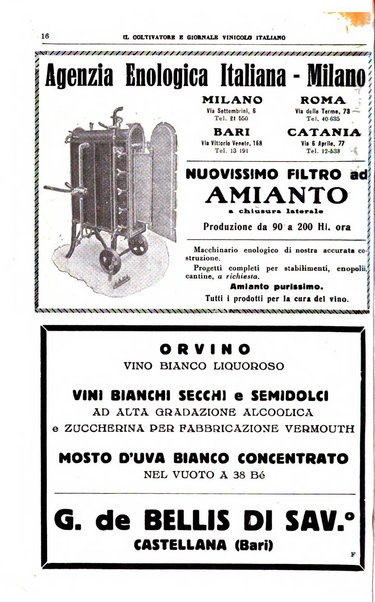 Il coltivatore e giornale vinicolo italiano