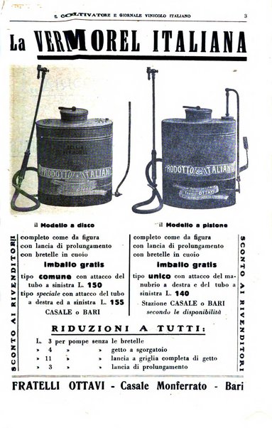 Il coltivatore e giornale vinicolo italiano