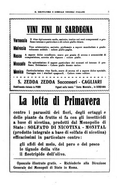 Il coltivatore e giornale vinicolo italiano