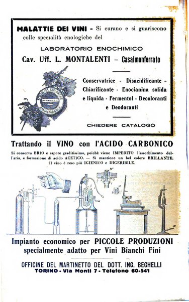 Il coltivatore e giornale vinicolo italiano