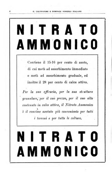 Il coltivatore e giornale vinicolo italiano