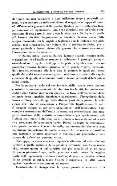 Il coltivatore e giornale vinicolo italiano