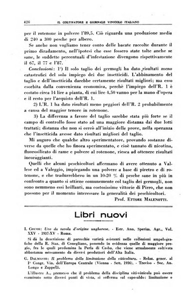 Il coltivatore e giornale vinicolo italiano