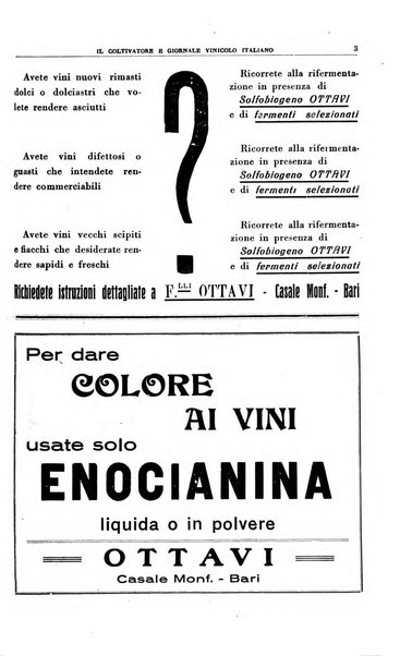 Il coltivatore e giornale vinicolo italiano